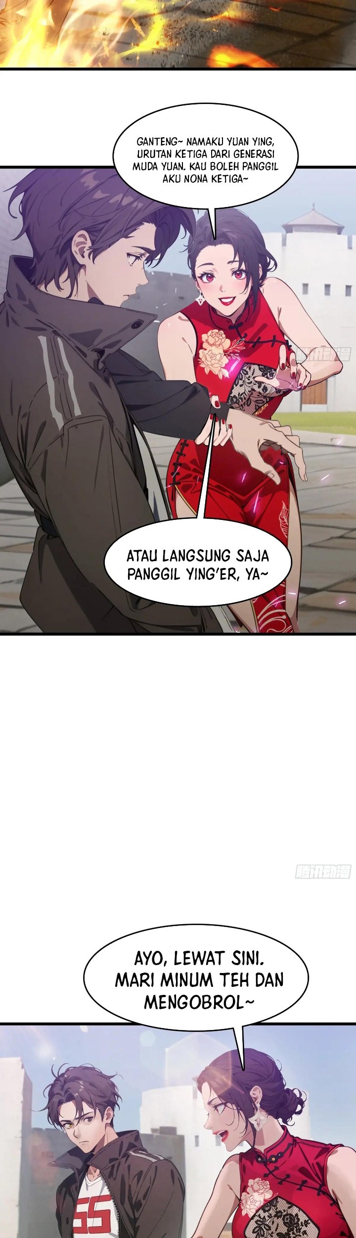 The Evil God Descends, I Own Great Hell Chapter 62 Gambar 33