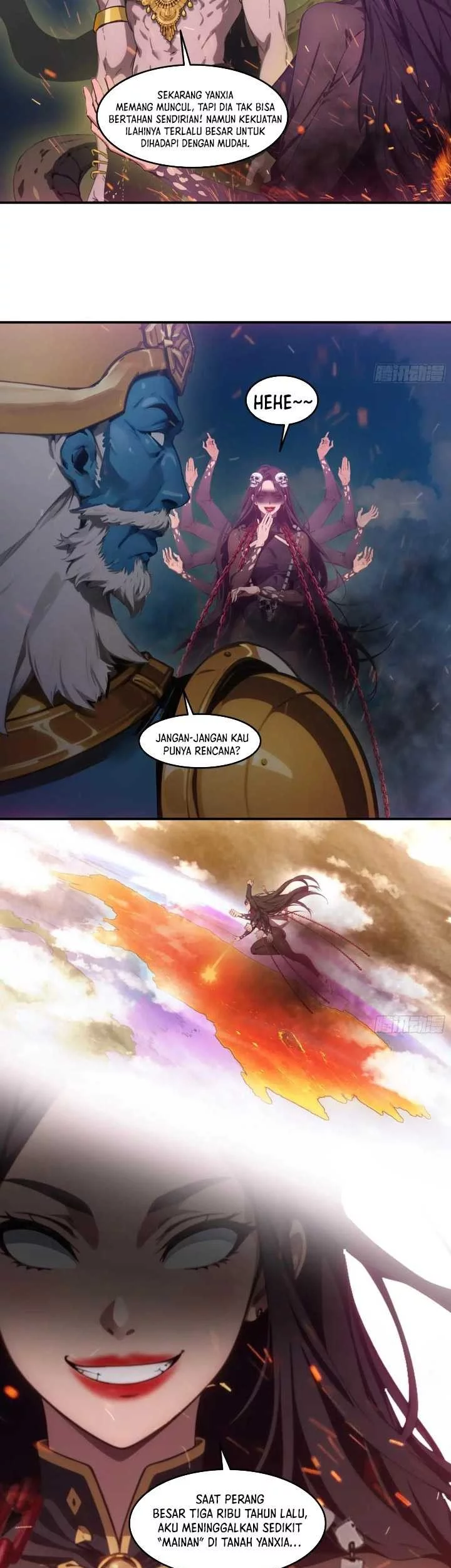 The Evil God Descends, I Own Great Hell Chapter 69 Gambar 22