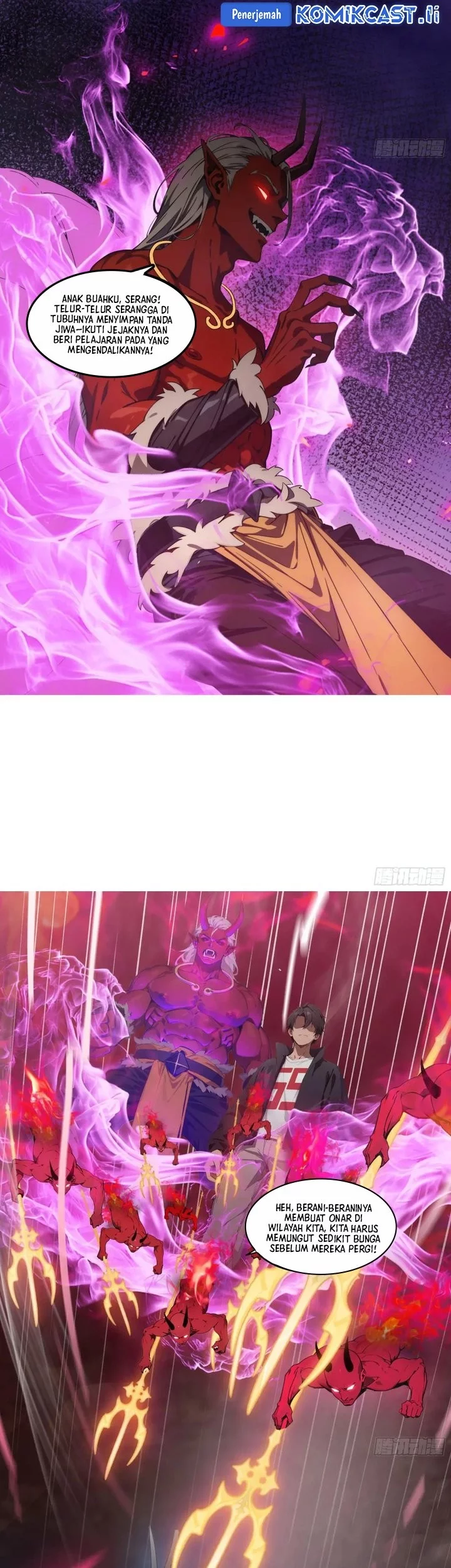 The Evil God Descends, I Own Great Hell Chapter 75 Gambar 21