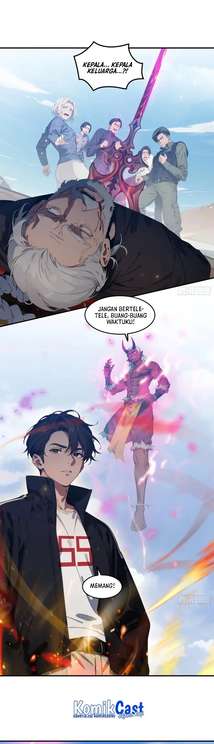 The Evil God Descends, I Own Great Hell Chapter 77 Gambar 23