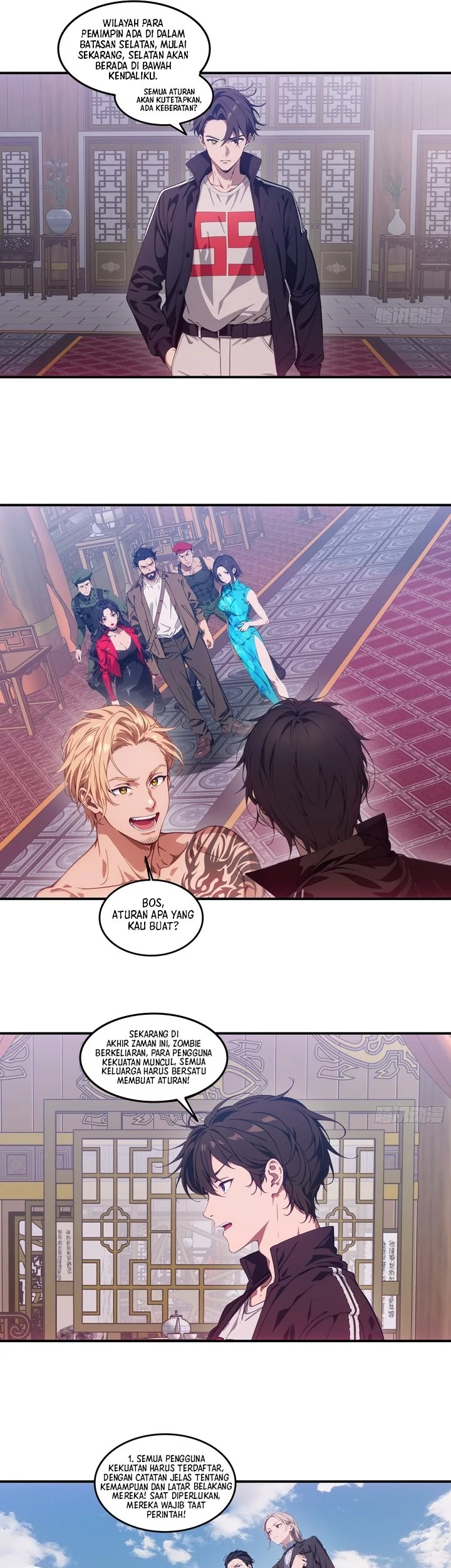 The Evil God Descends, I Own Great Hell Chapter 83 Gambar 43