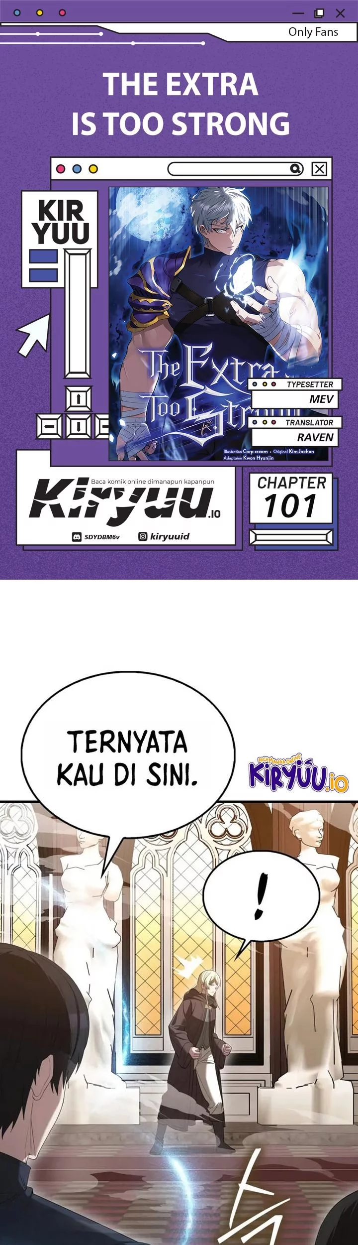 Baca Komik The Extra is Too Strong Chapter 101 Gambar 1