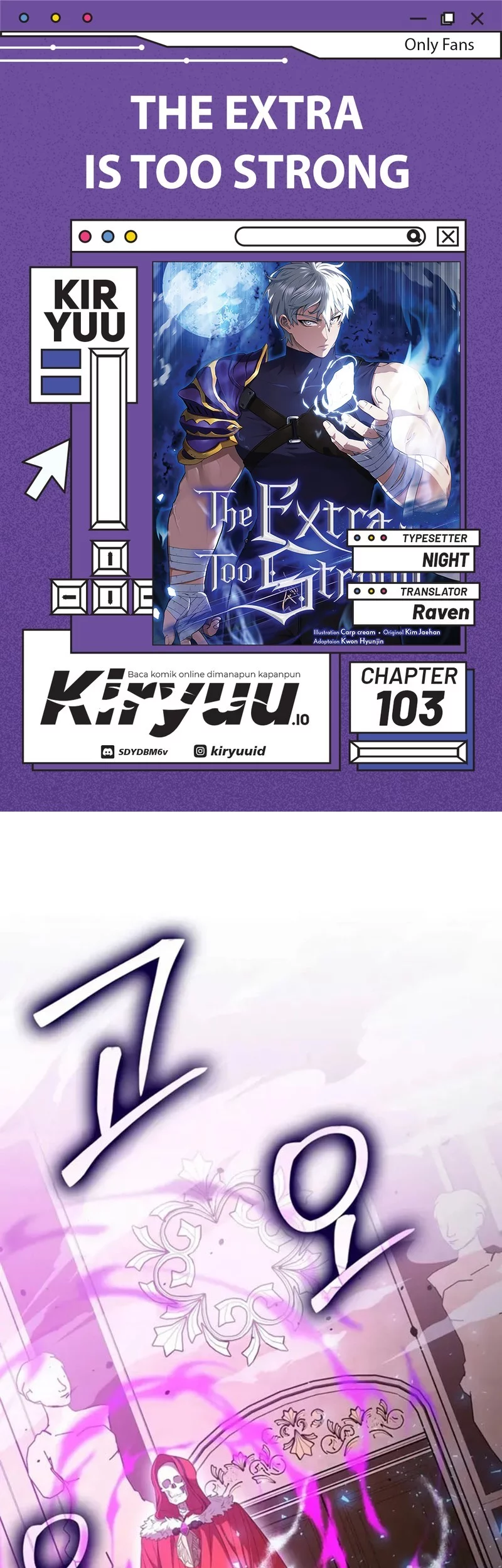 Baca Komik The Extra is Too Strong Chapter 103 Gambar 1