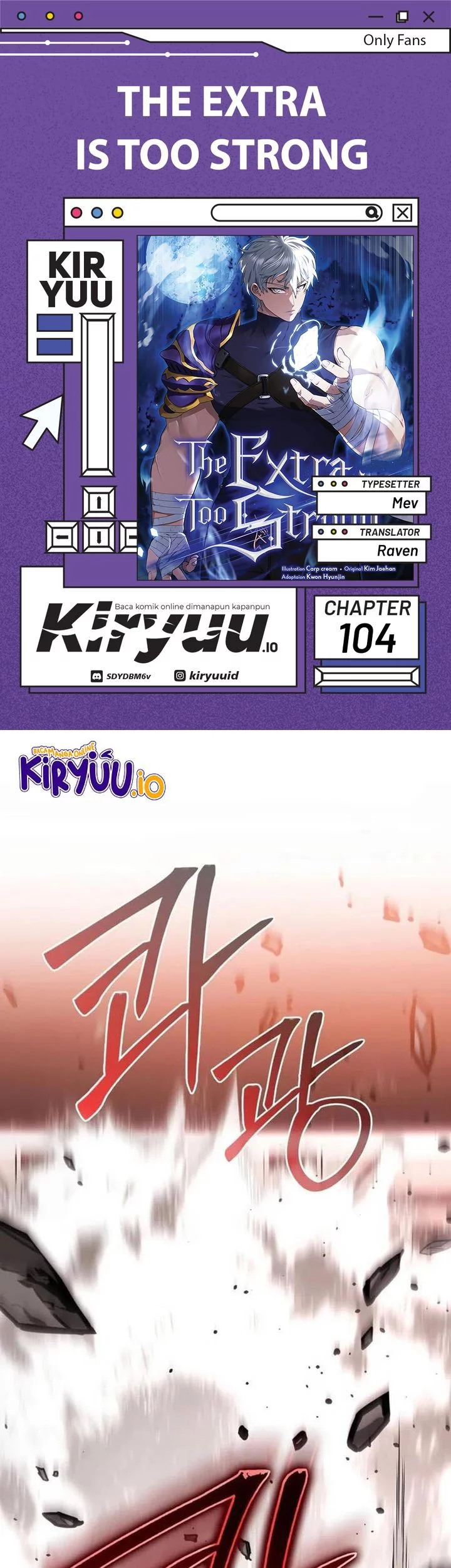 Baca Komik The Extra is Too Strong Chapter 104 Gambar 1
