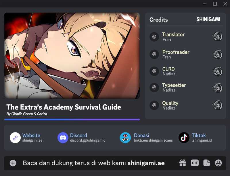 Baca Komik The Extra’s Academy Survival Guide Chapter 37 Gambar 1