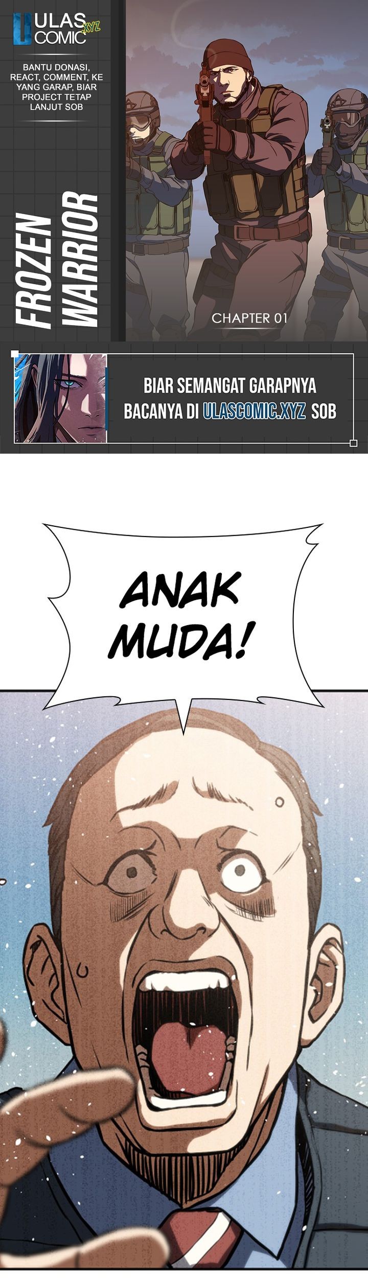 Baca Komik The Frostbound Warrior Chapter 1 Gambar 1