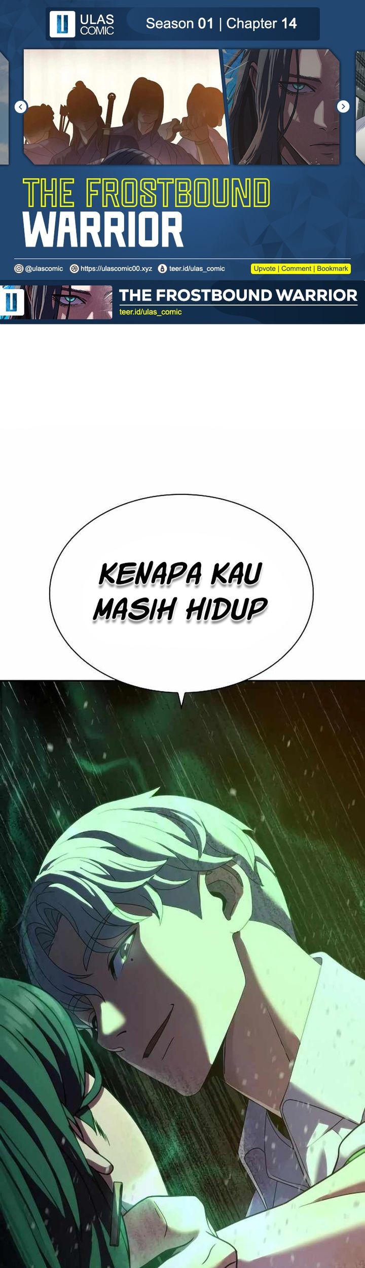 Baca Komik The Frostbound Warrior Chapter 14 Gambar 1