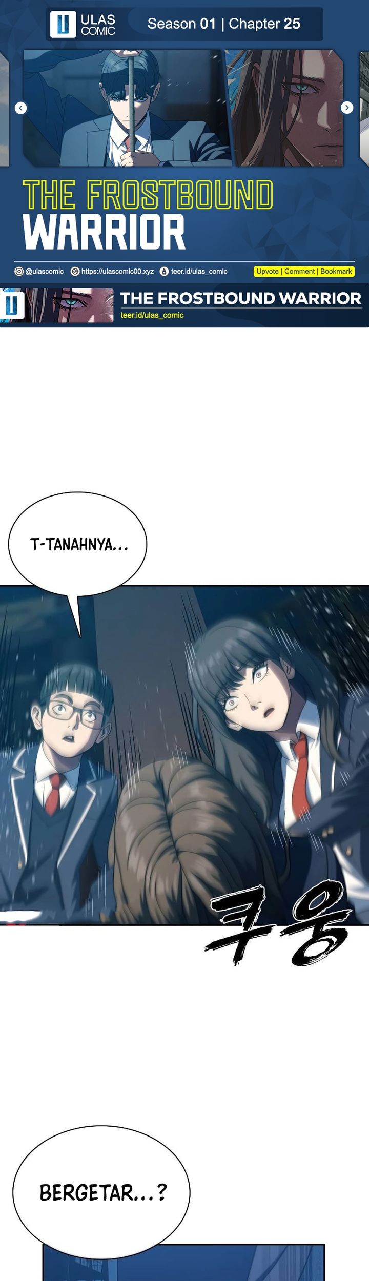Baca Komik The Frostbound Warrior Chapter 25 Gambar 1