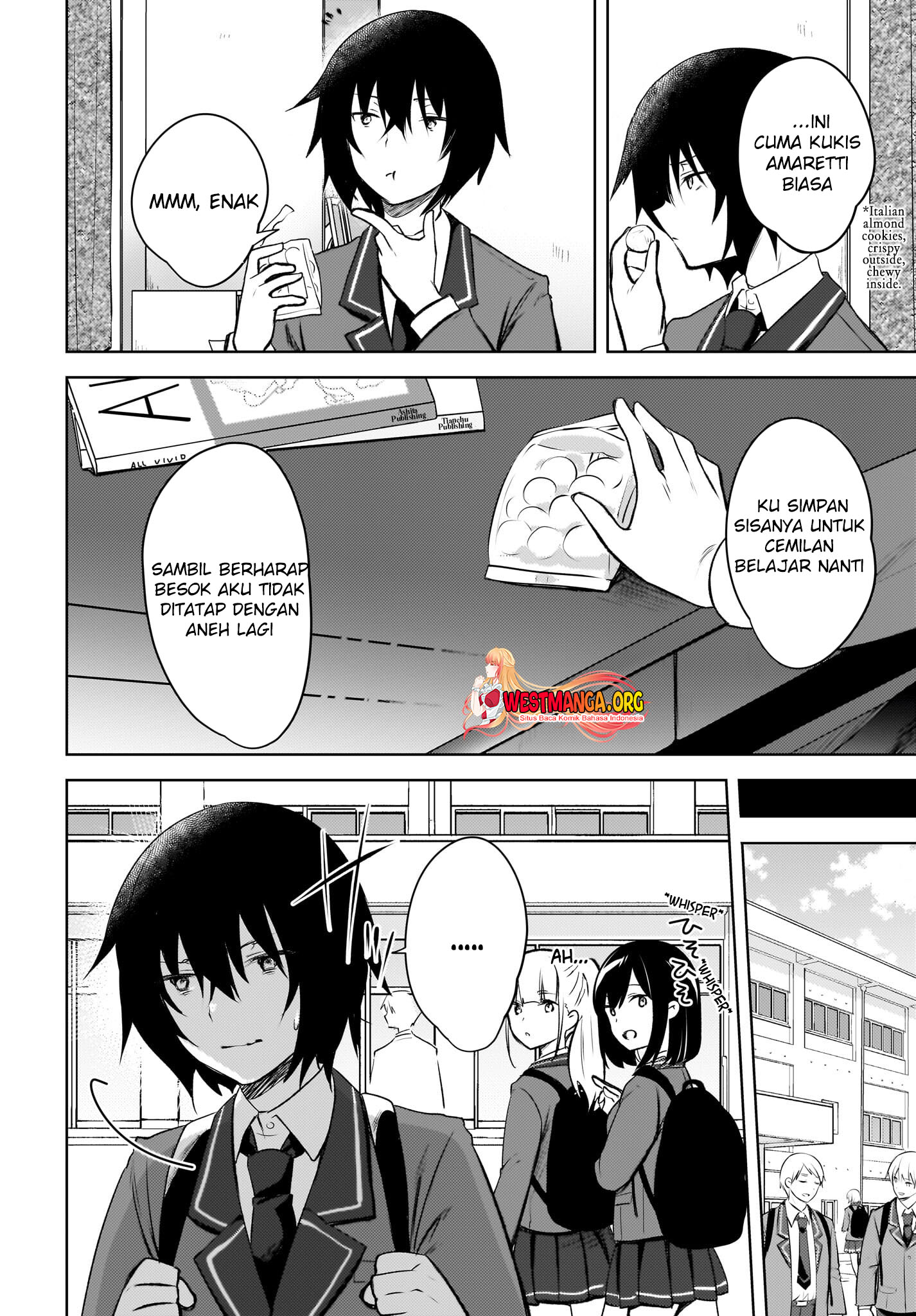 The Gal Sitting Behind Me Likes Me -Maybe I’m Screwed Already- Chapter 1.2 Gambar 10