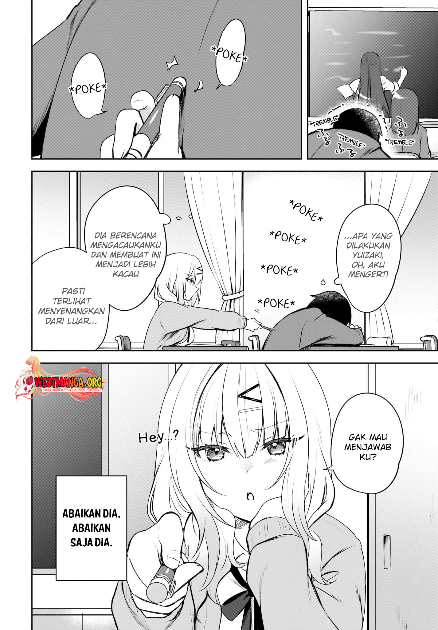 The Gal Sitting Behind Me Likes Me -Maybe I’m Screwed Already- Chapter 1.2 Gambar 12