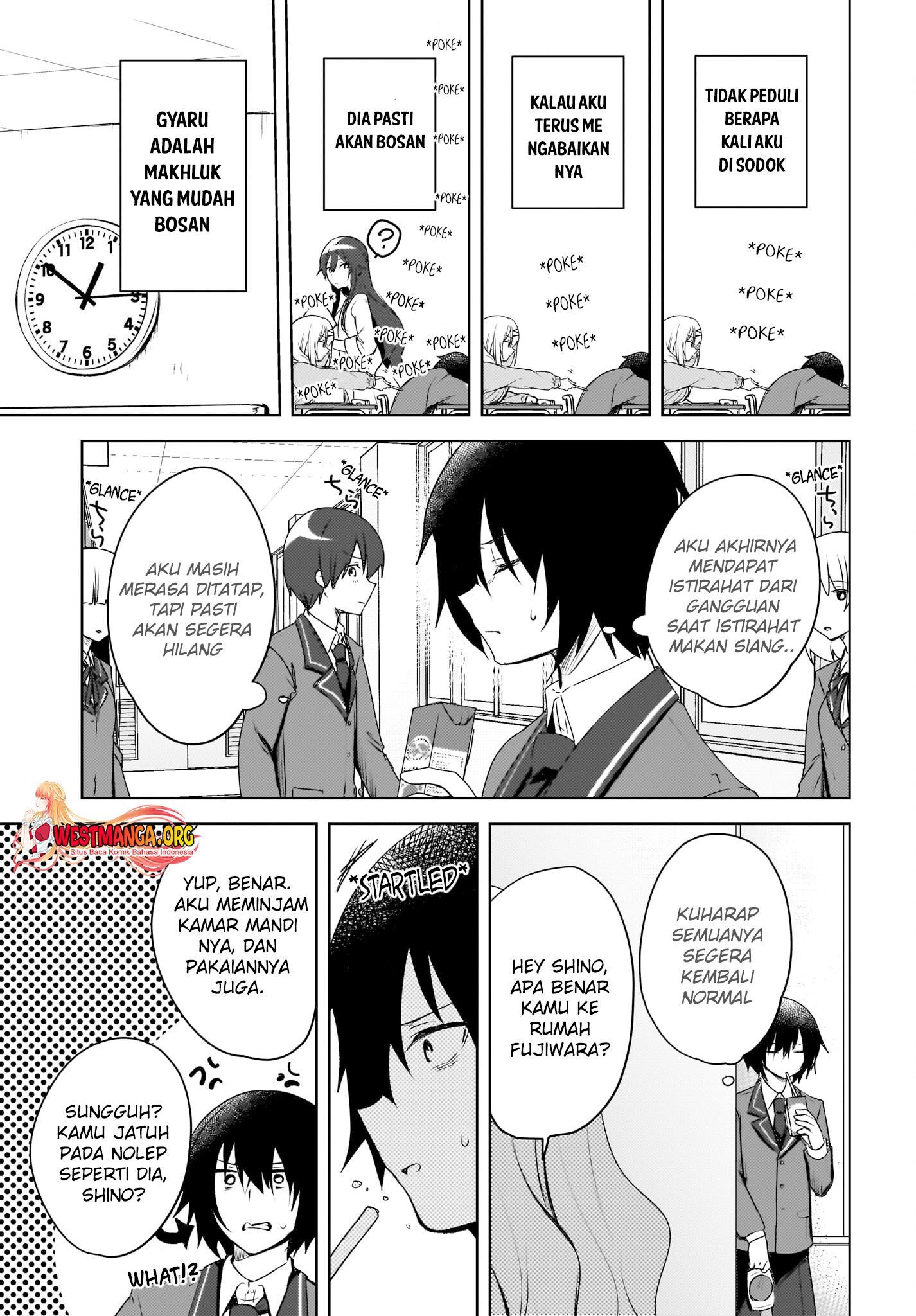 The Gal Sitting Behind Me Likes Me -Maybe I’m Screwed Already- Chapter 1.2 Gambar 13