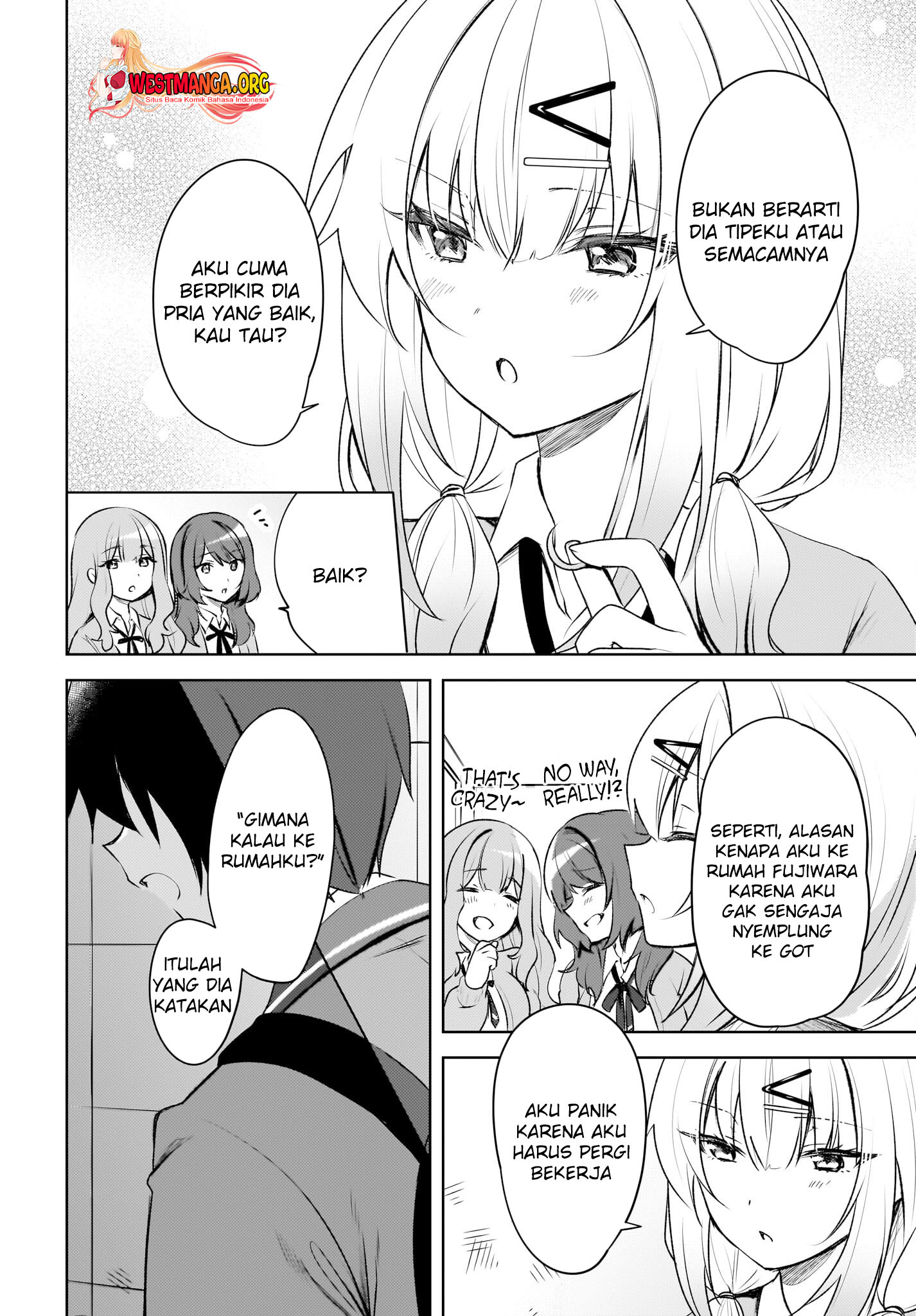 The Gal Sitting Behind Me Likes Me -Maybe I’m Screwed Already- Chapter 1.2 Gambar 14
