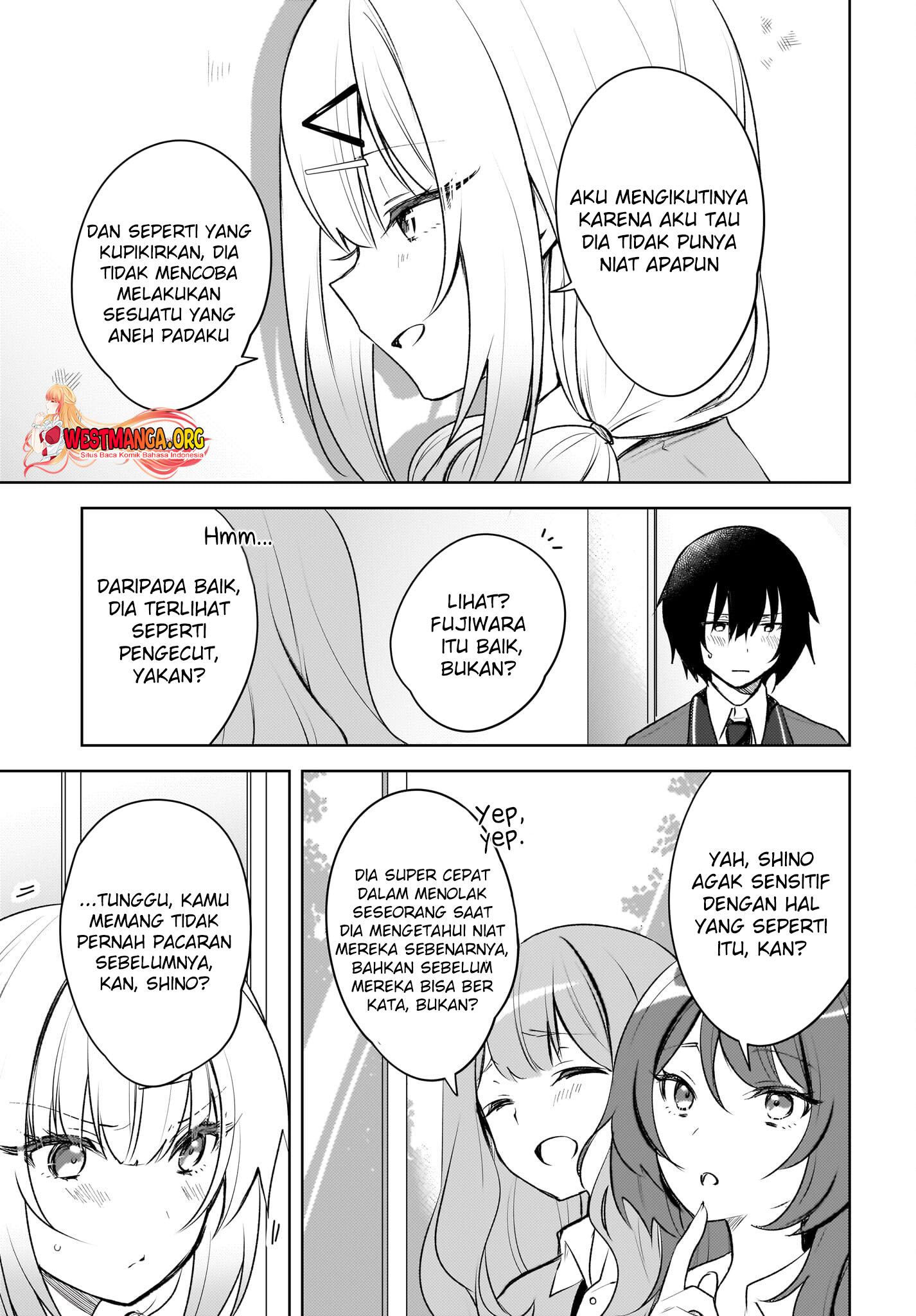 The Gal Sitting Behind Me Likes Me -Maybe I’m Screwed Already- Chapter 1.2 Gambar 15