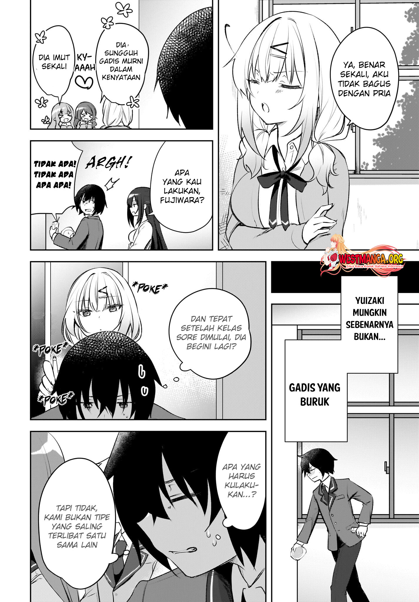 The Gal Sitting Behind Me Likes Me -Maybe I’m Screwed Already- Chapter 1.2 Gambar 16