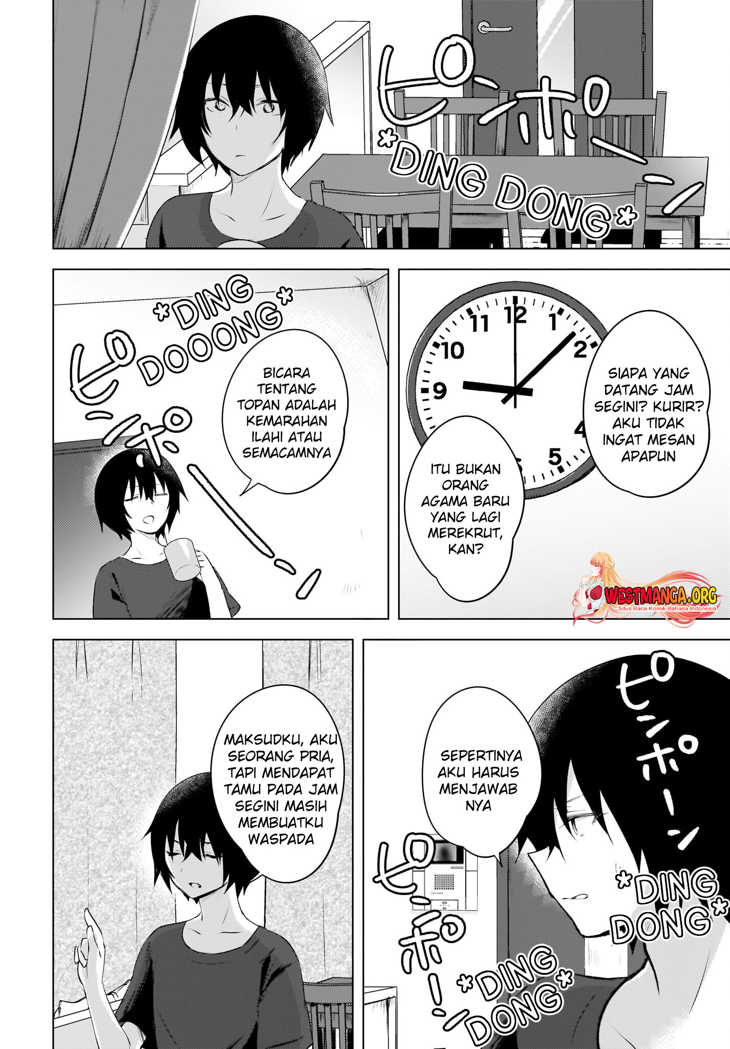 The Gal Sitting Behind Me Likes Me -Maybe I’m Screwed Already- Chapter 1.2 Gambar 22