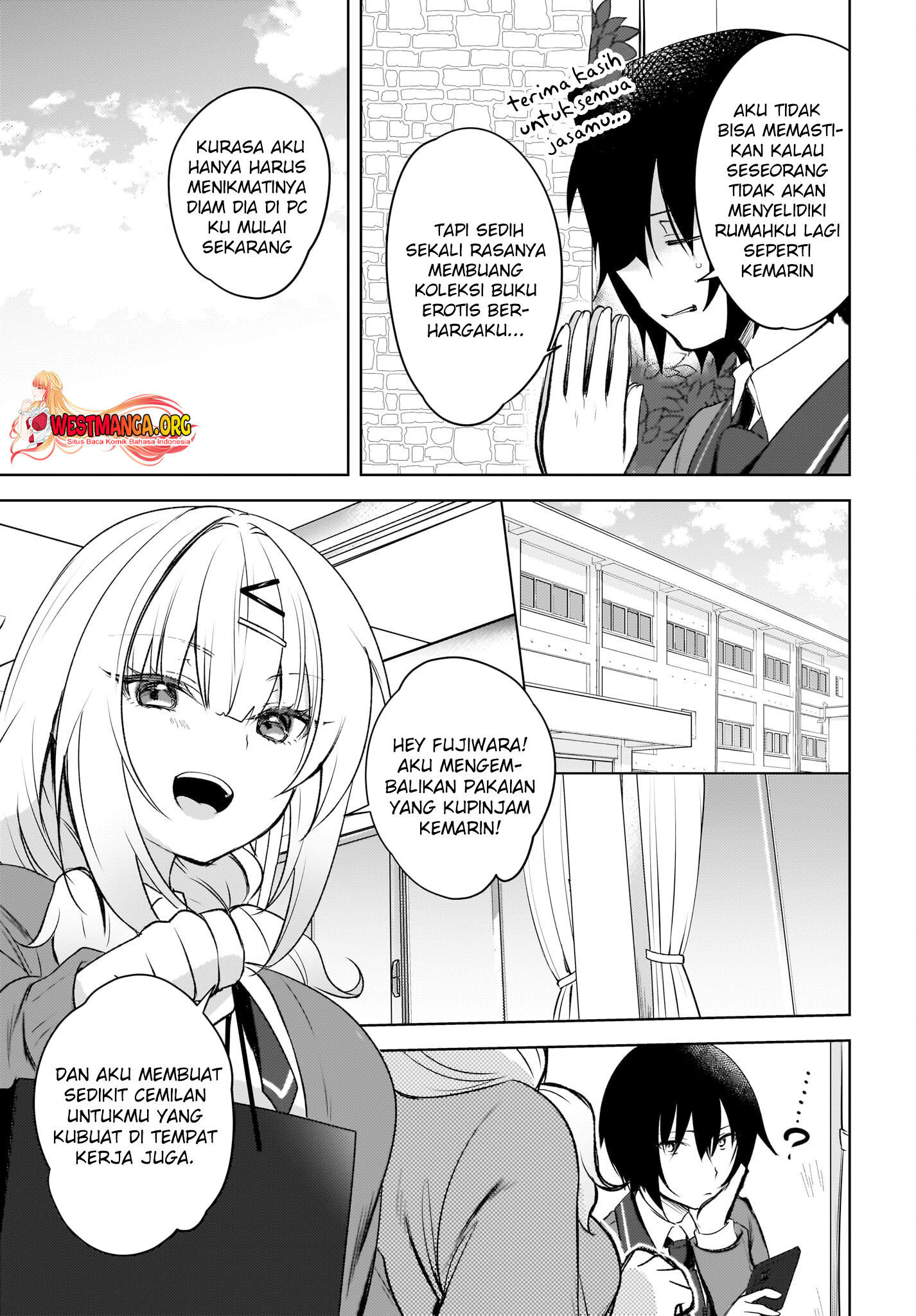 The Gal Sitting Behind Me Likes Me -Maybe I’m Screwed Already- Chapter 1.2 Gambar 5