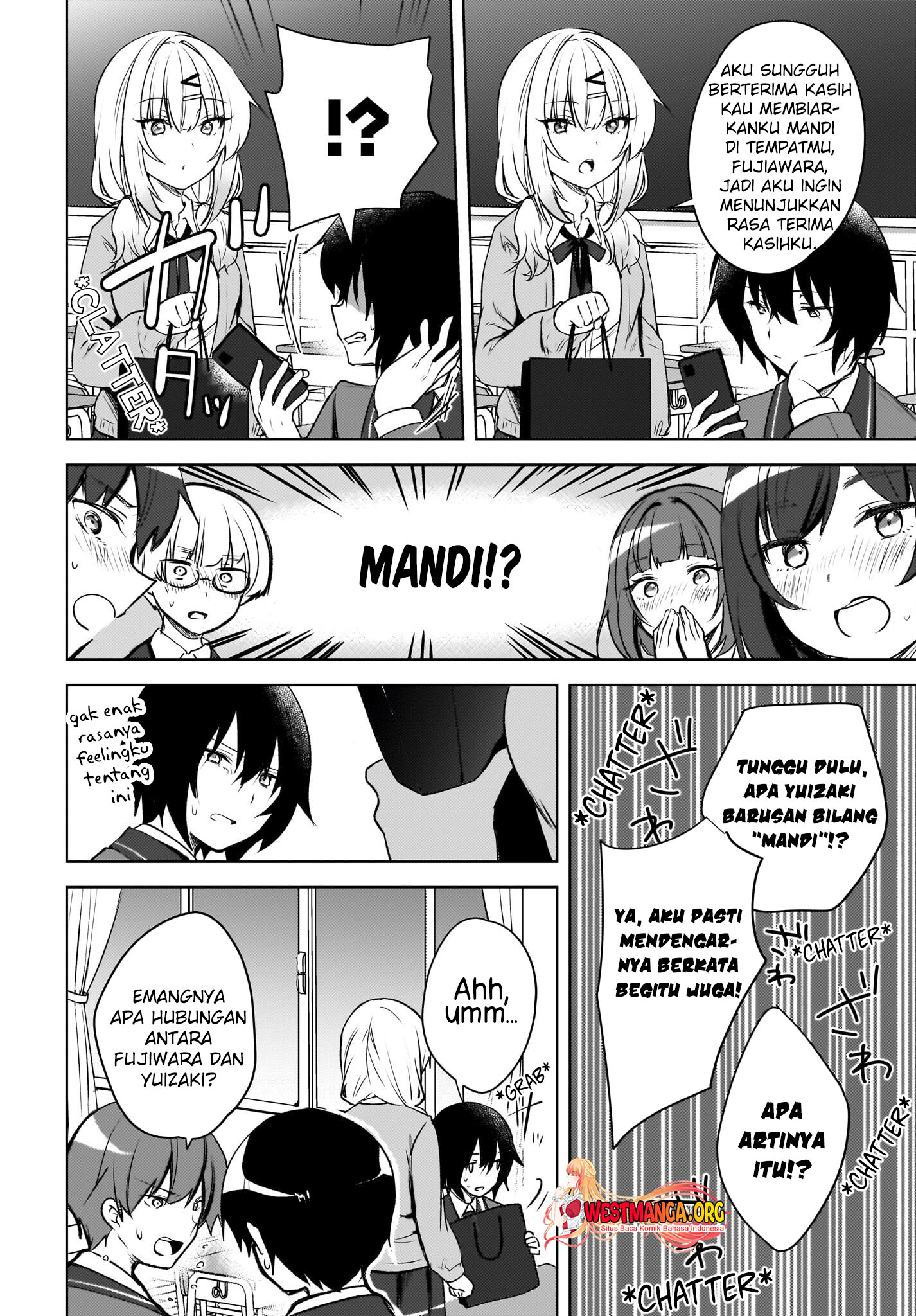 The Gal Sitting Behind Me Likes Me -Maybe I’m Screwed Already- Chapter 1.2 Gambar 6