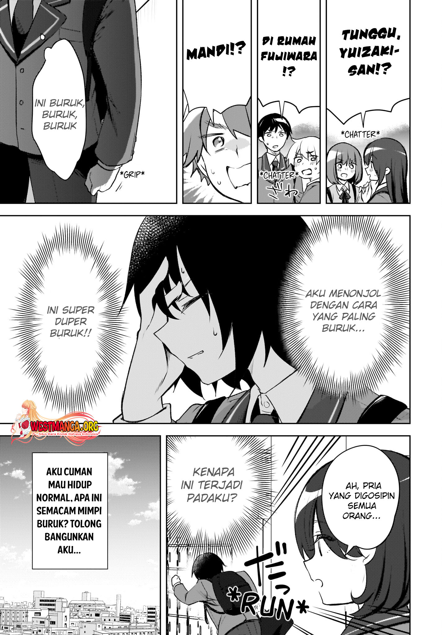 The Gal Sitting Behind Me Likes Me -Maybe I’m Screwed Already- Chapter 1.2 Gambar 7