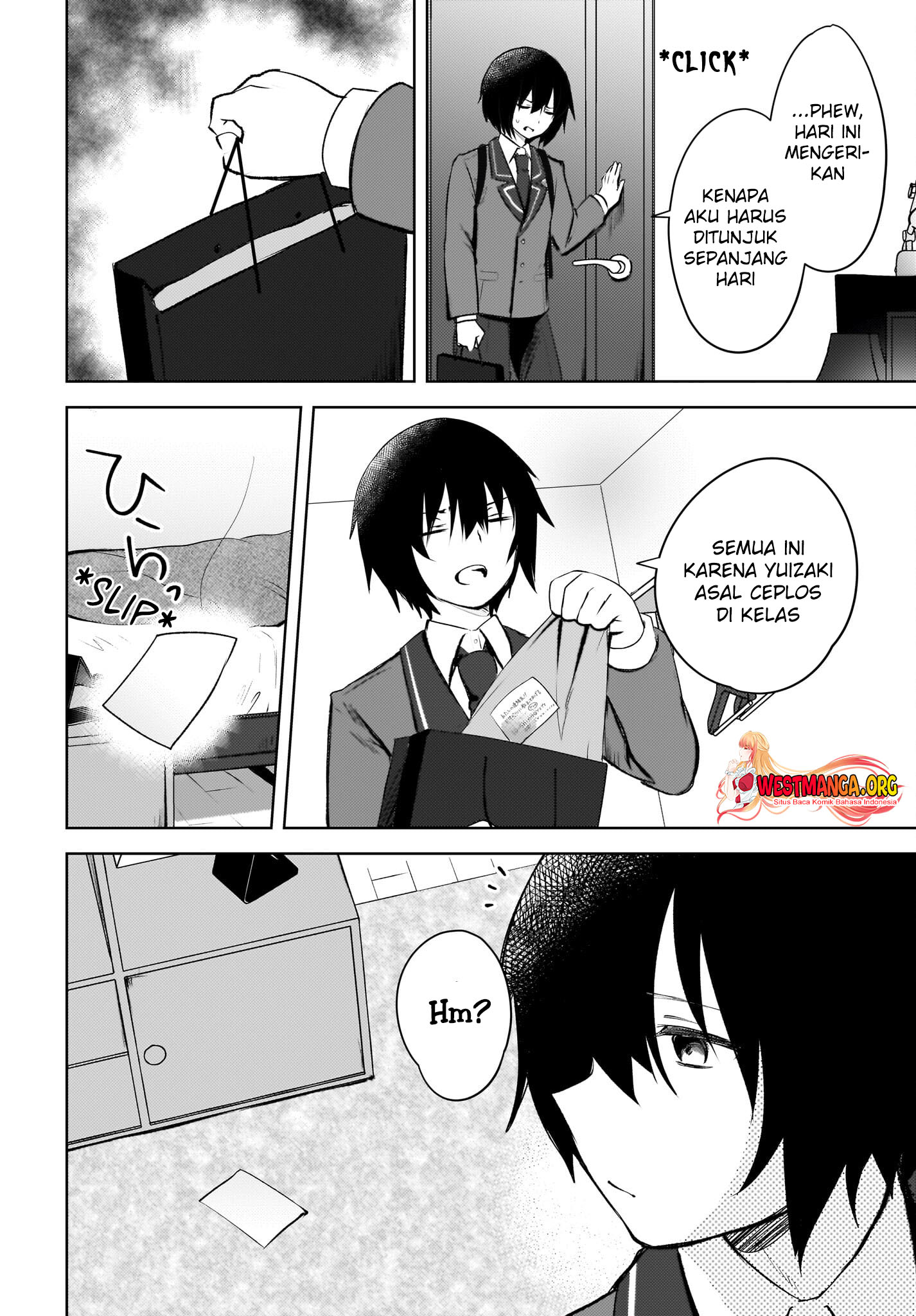 The Gal Sitting Behind Me Likes Me -Maybe I’m Screwed Already- Chapter 1.2 Gambar 8