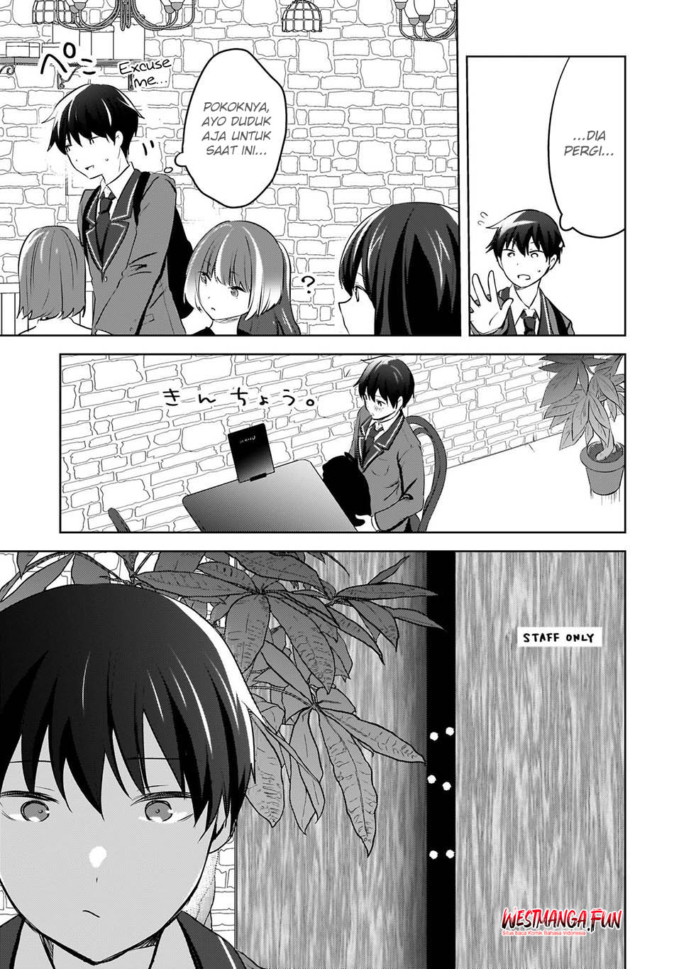 The Gal Sitting Behind Me Likes Me -Maybe I’m Screwed Already- Chapter 10 Gambar 11