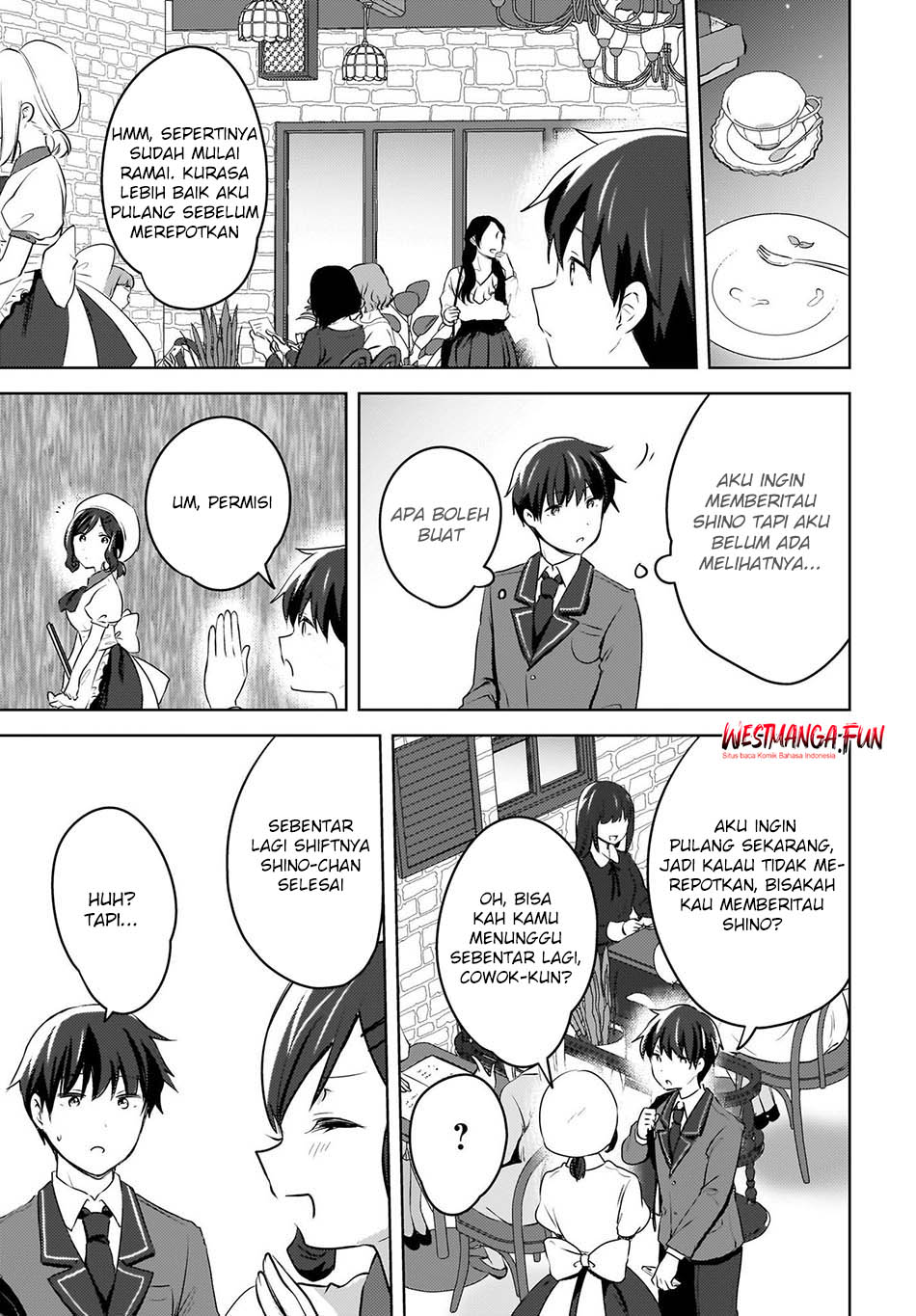 The Gal Sitting Behind Me Likes Me -Maybe I’m Screwed Already- Chapter 10 Gambar 22
