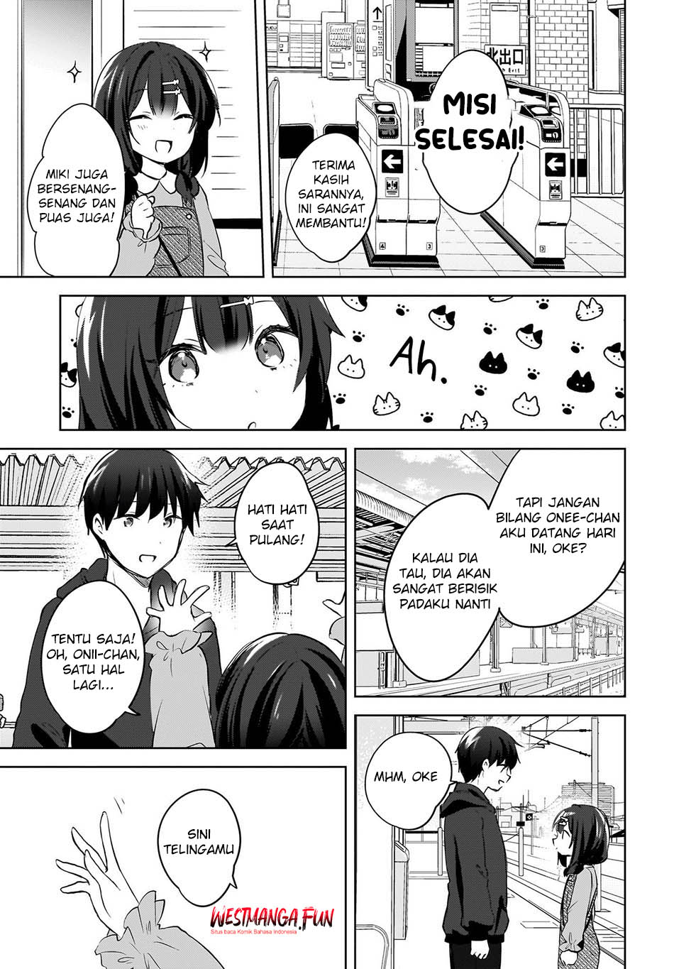 The Gal Sitting Behind Me Likes Me -Maybe I’m Screwed Already- Chapter 12 Gambar 13