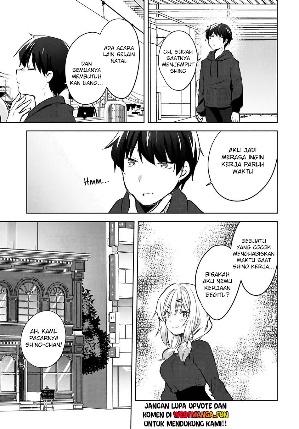 The Gal Sitting Behind Me Likes Me -Maybe I’m Screwed Already- Chapter 12 Gambar 15