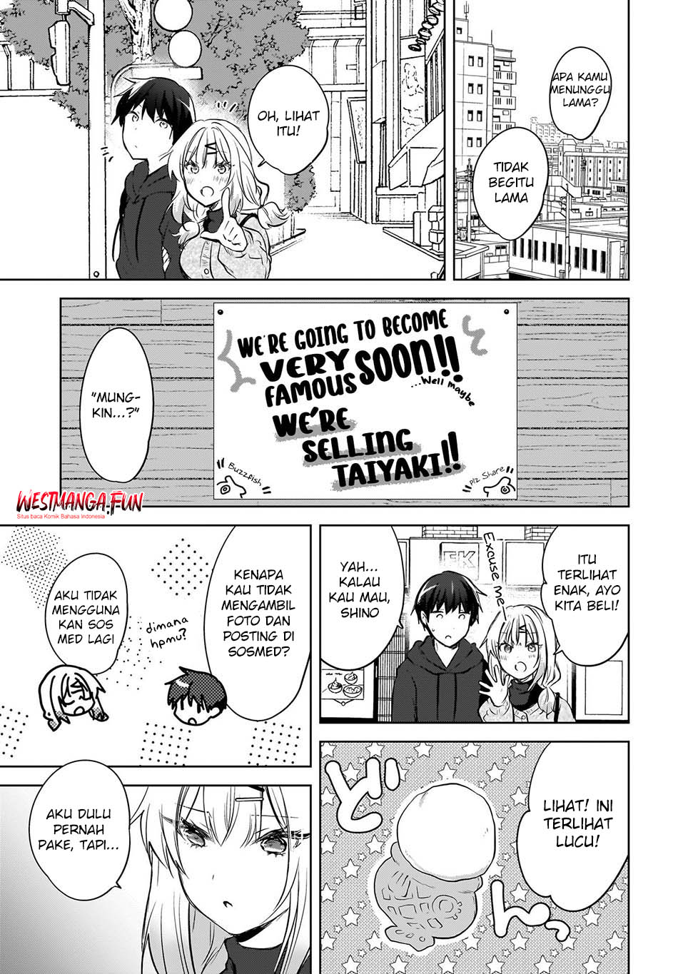 The Gal Sitting Behind Me Likes Me -Maybe I’m Screwed Already- Chapter 12 Gambar 17