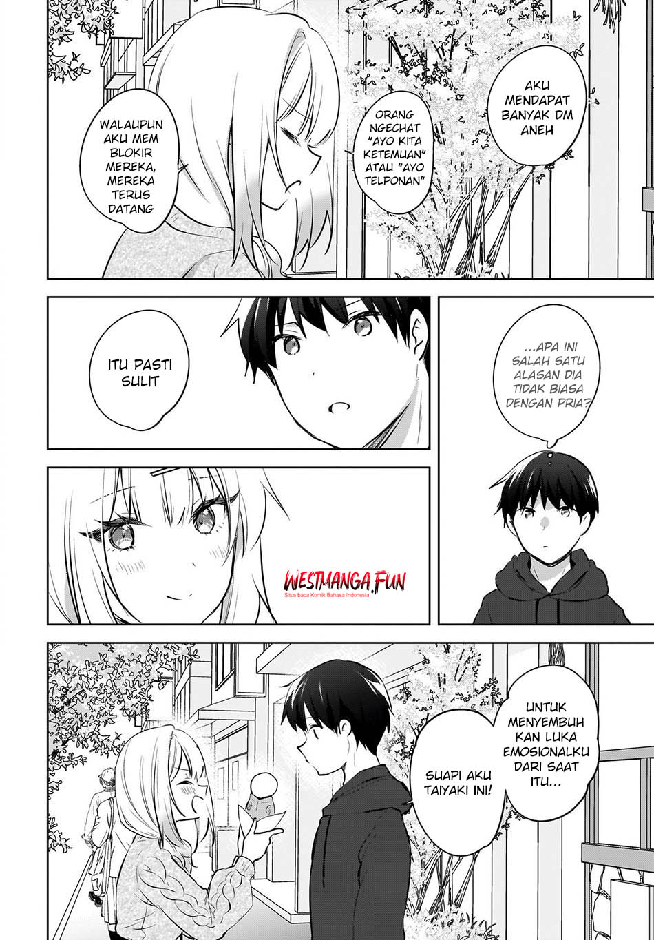 The Gal Sitting Behind Me Likes Me -Maybe I’m Screwed Already- Chapter 12 Gambar 19