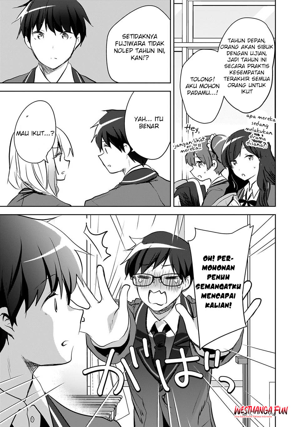 The Gal Sitting Behind Me Likes Me -Maybe I’m Screwed Already- Chapter 13 Gambar 11