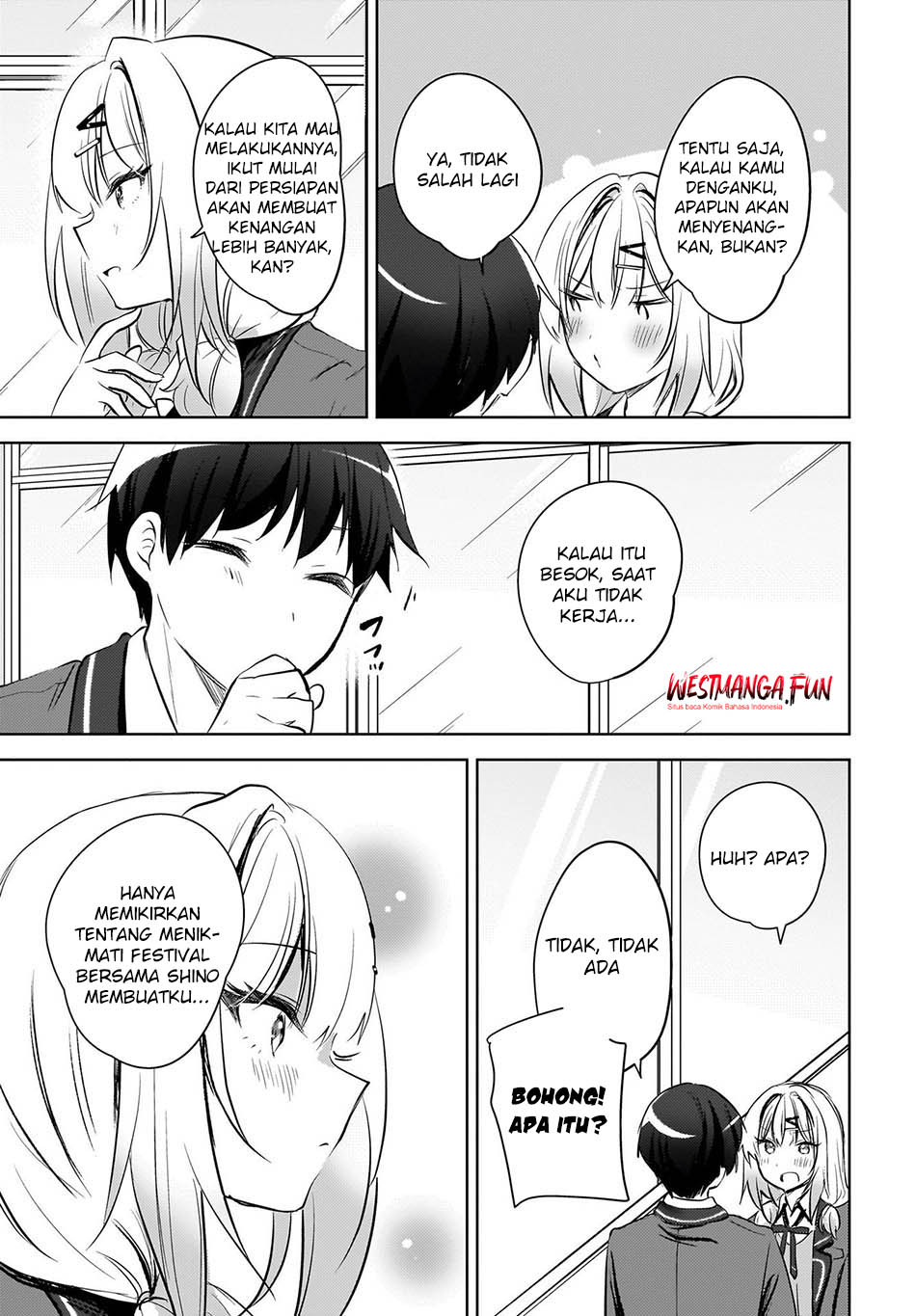 The Gal Sitting Behind Me Likes Me -Maybe I’m Screwed Already- Chapter 13 Gambar 13