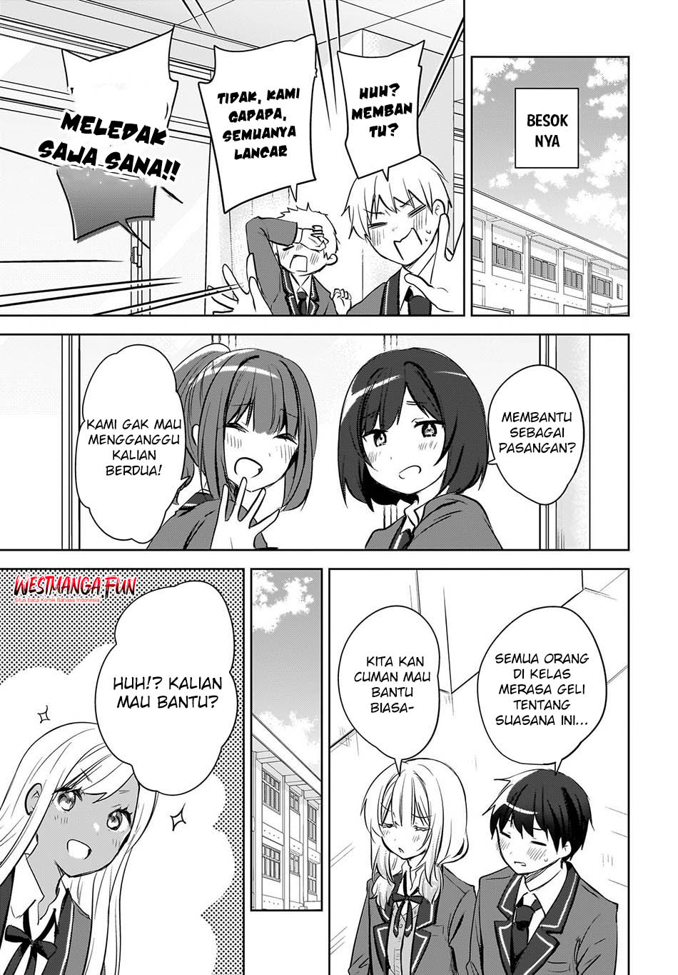 The Gal Sitting Behind Me Likes Me -Maybe I’m Screwed Already- Chapter 13 Gambar 15