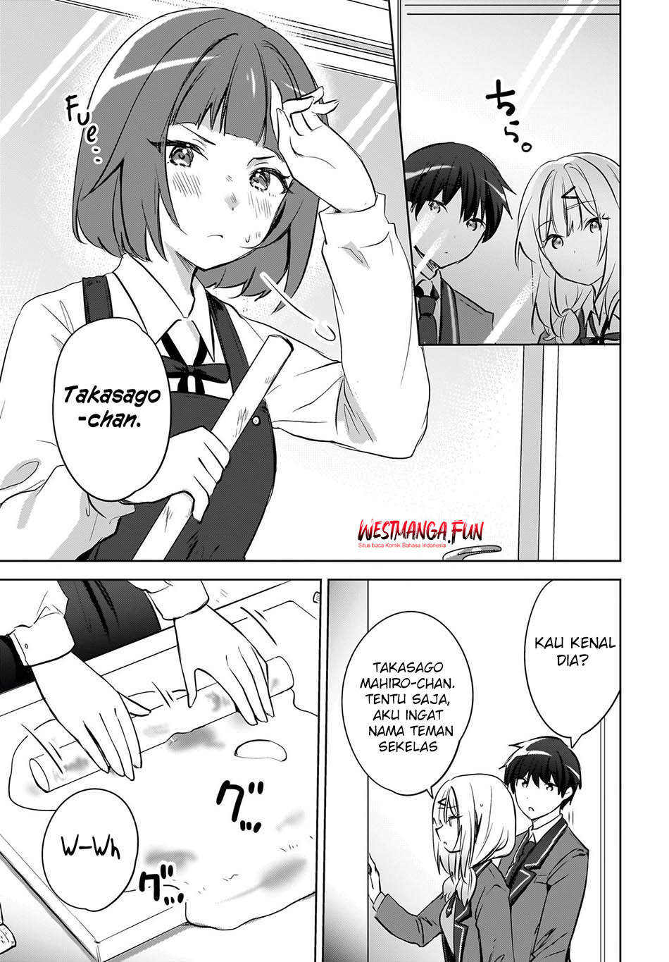 The Gal Sitting Behind Me Likes Me -Maybe I’m Screwed Already- Chapter 13 Gambar 22