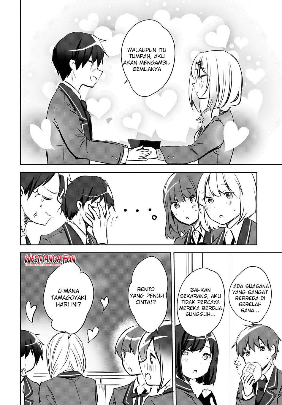 The Gal Sitting Behind Me Likes Me -Maybe I’m Screwed Already- Chapter 13 Gambar 4