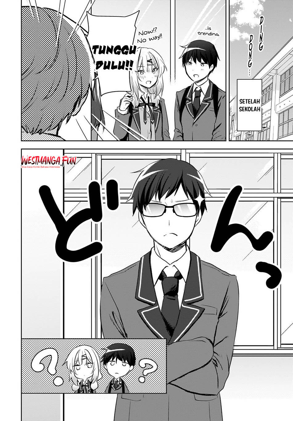 The Gal Sitting Behind Me Likes Me -Maybe I’m Screwed Already- Chapter 13 Gambar 6