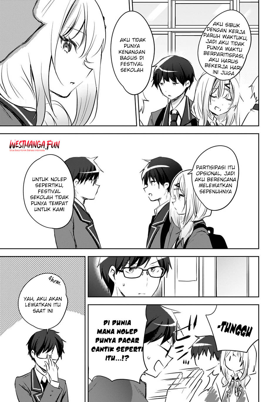 The Gal Sitting Behind Me Likes Me -Maybe I’m Screwed Already- Chapter 13 Gambar 9