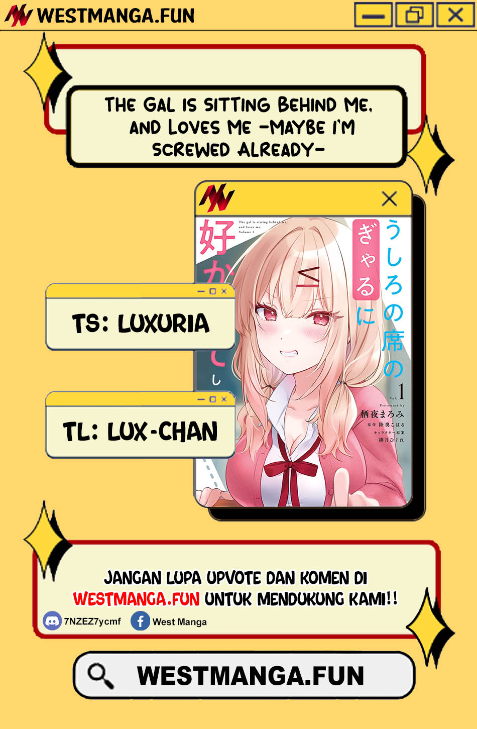 Baca The Gal Sitting Behind Me Likes Me -Maybe I’m Screwed Already- Chapter 15 Gambar 2