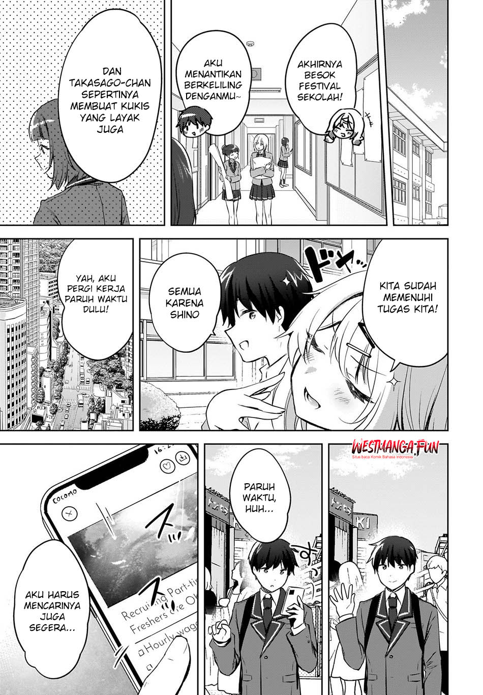 The Gal Sitting Behind Me Likes Me -Maybe I’m Screwed Already- Chapter 15 Gambar 20