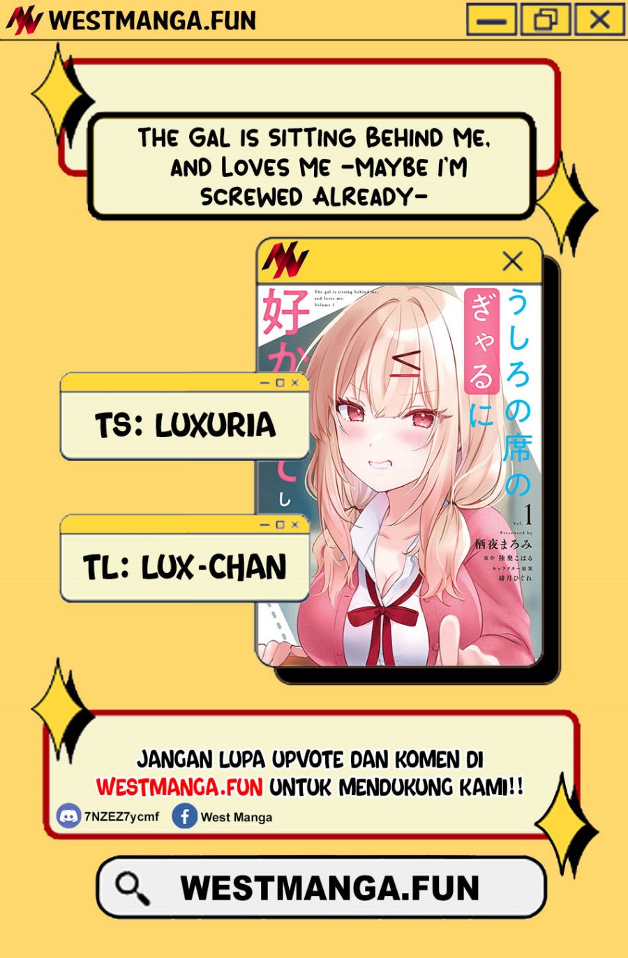 The Gal Sitting Behind Me Likes Me -Maybe I’m Screwed Already- Chapter 18 Gambar 20