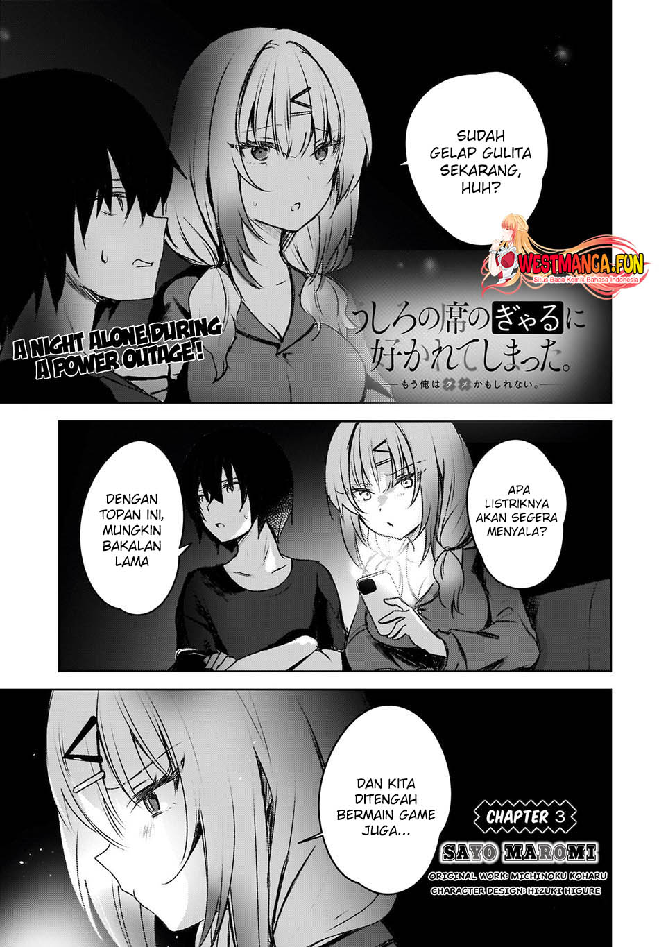 Baca The Gal Sitting Behind Me Likes Me -Maybe I’m Screwed Already- Chapter 3 Gambar 2