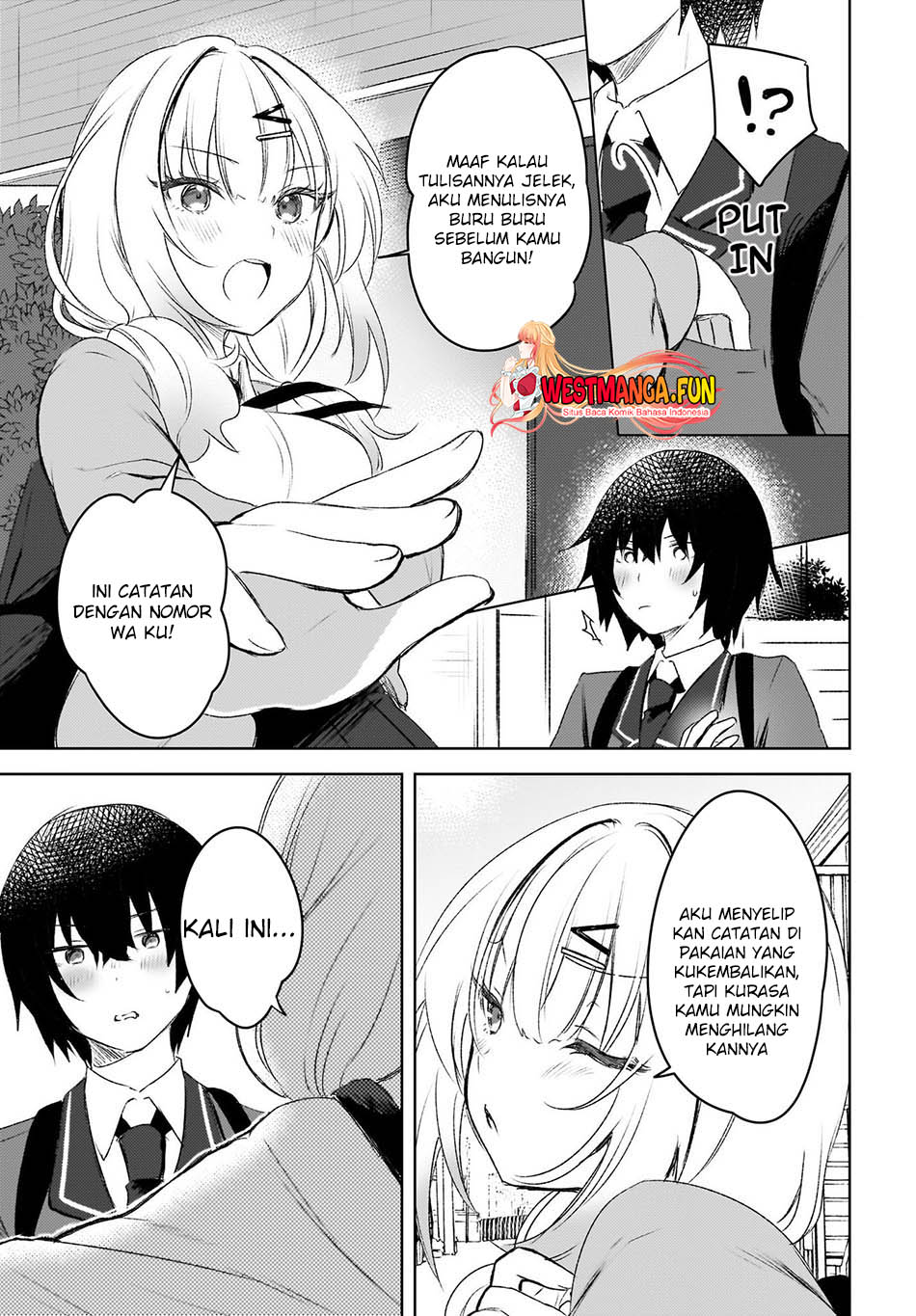 The Gal Sitting Behind Me Likes Me -Maybe I’m Screwed Already- Chapter 3 Gambar 20