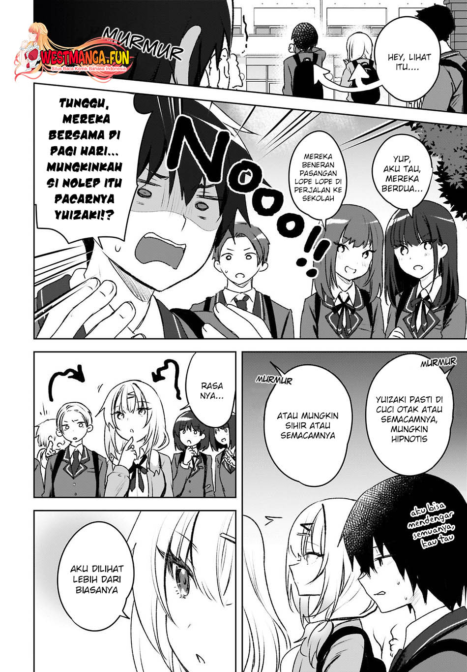 The Gal Sitting Behind Me Likes Me -Maybe I’m Screwed Already- Chapter 3 Gambar 23