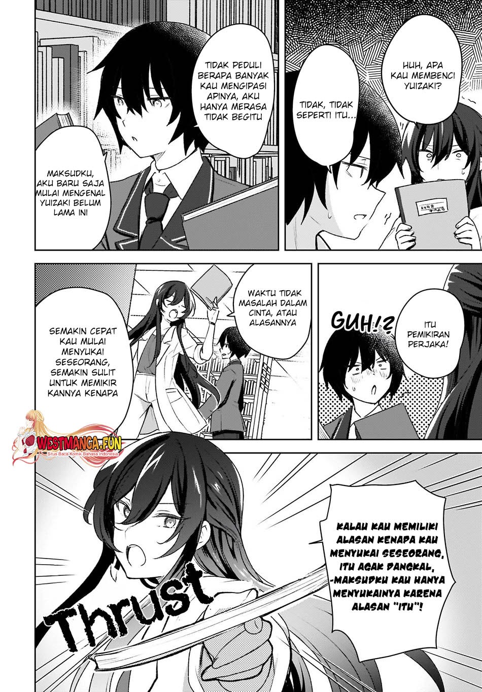 The Gal Sitting Behind Me Likes Me -Maybe I’m Screwed Already- Chapter 4 Gambar 12