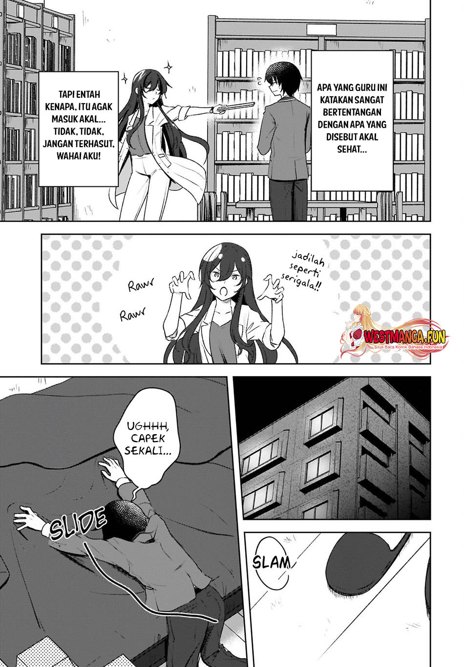 The Gal Sitting Behind Me Likes Me -Maybe I’m Screwed Already- Chapter 4 Gambar 13