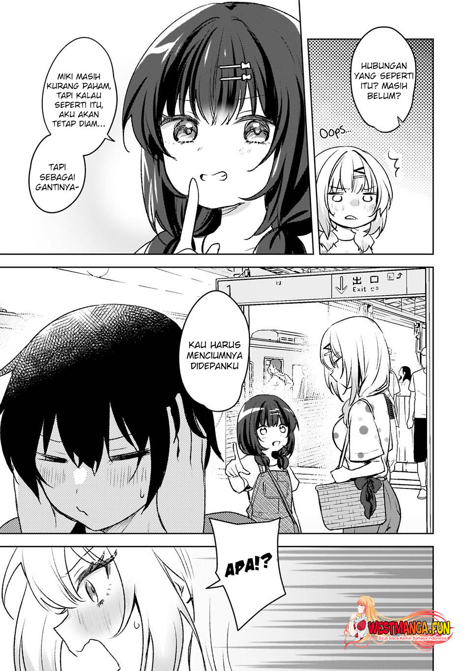 The Gal Sitting Behind Me Likes Me -Maybe I’m Screwed Already- Chapter 5 Gambar 9