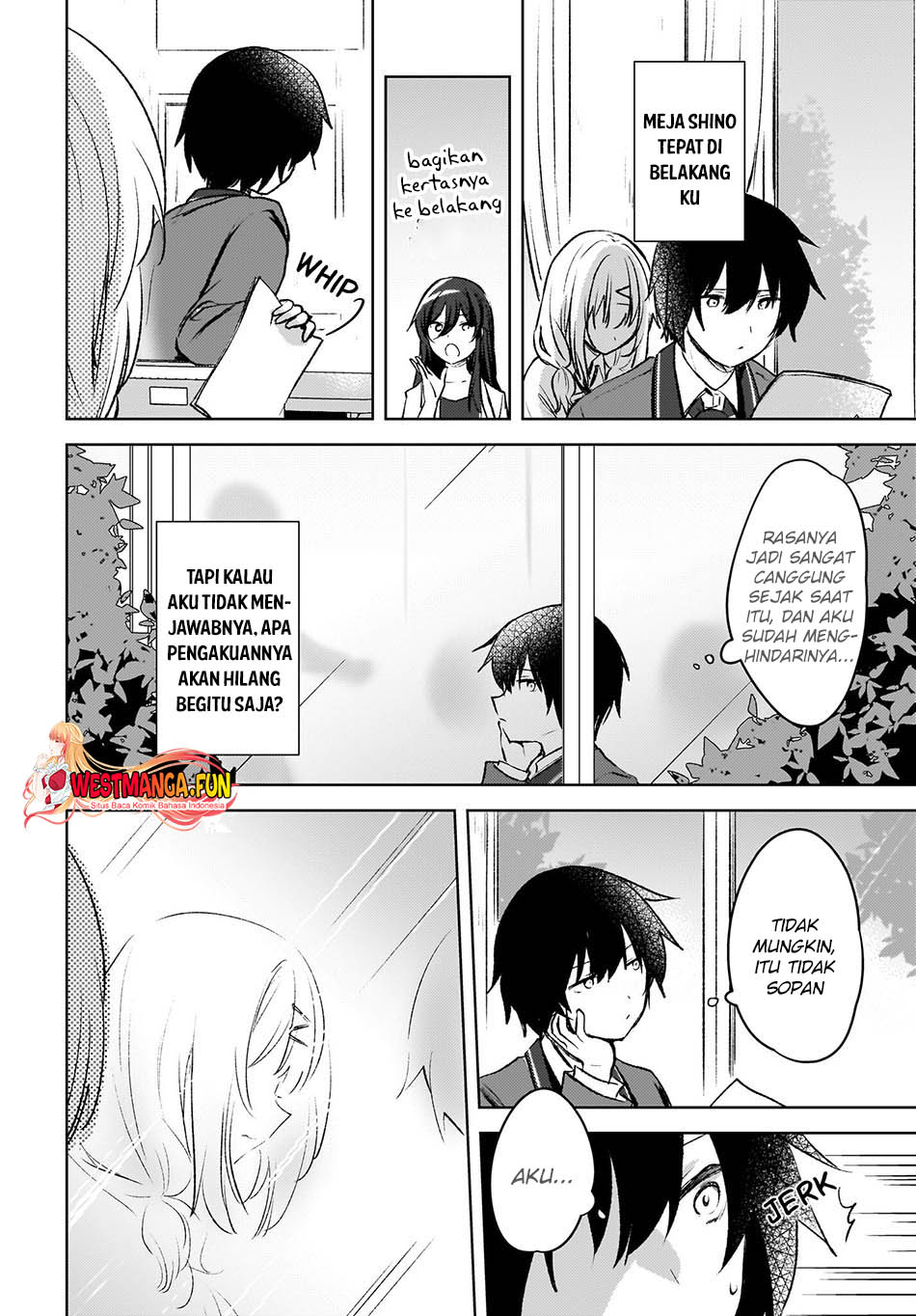 The Gal Sitting Behind Me Likes Me -Maybe I’m Screwed Already- Chapter 6 Gambar 25