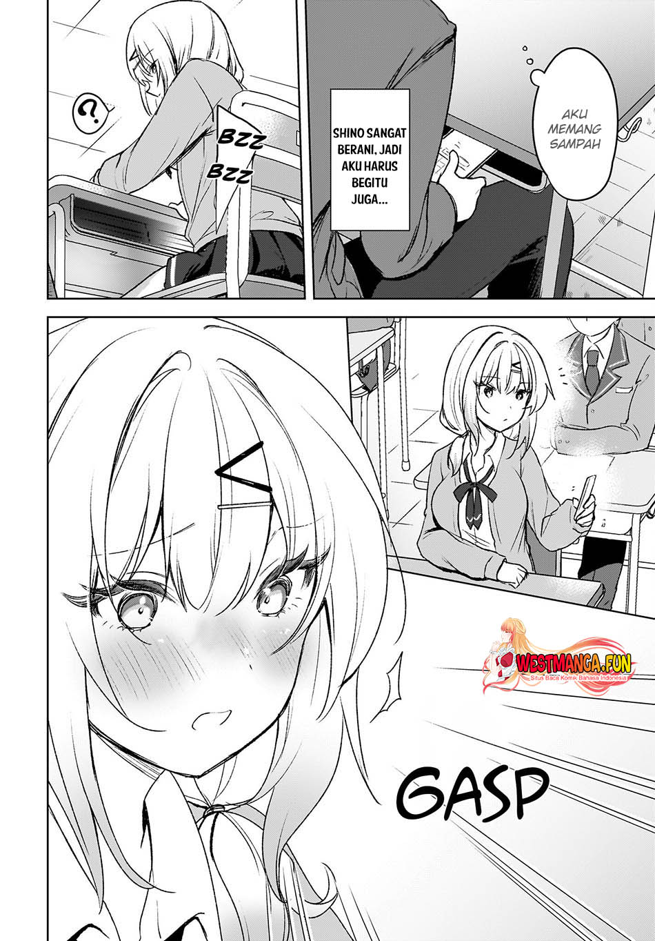 The Gal Sitting Behind Me Likes Me -Maybe I’m Screwed Already- Chapter 6 Gambar 27