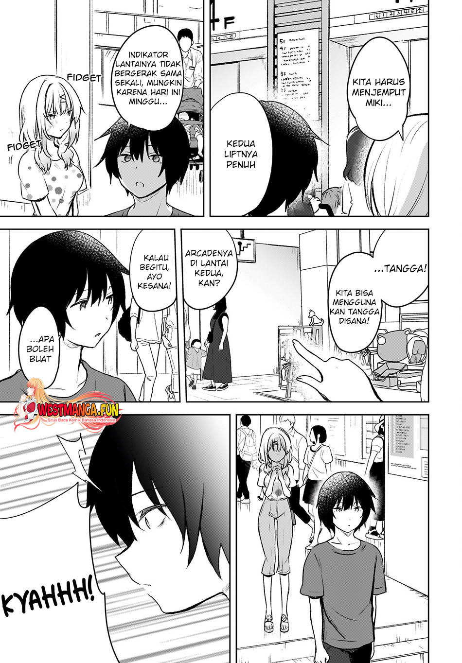 The Gal Sitting Behind Me Likes Me -Maybe I’m Screwed Already- Chapter 6 Gambar 9