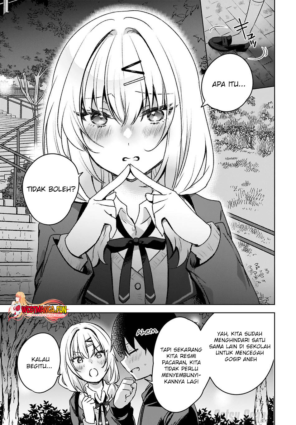 The Gal Sitting Behind Me Likes Me -Maybe I’m Screwed Already- Chapter 7 Gambar 15