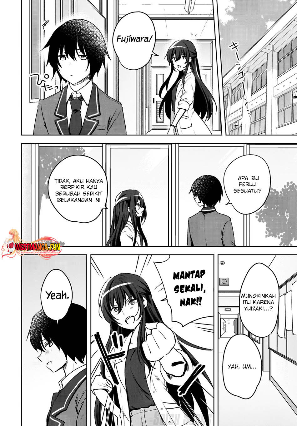 The Gal Sitting Behind Me Likes Me -Maybe I’m Screwed Already- Chapter 7 Gambar 8